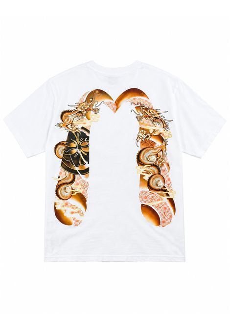 T-shirt con stampa EVISU | 2EAHTM6TS1130OFF WHITE